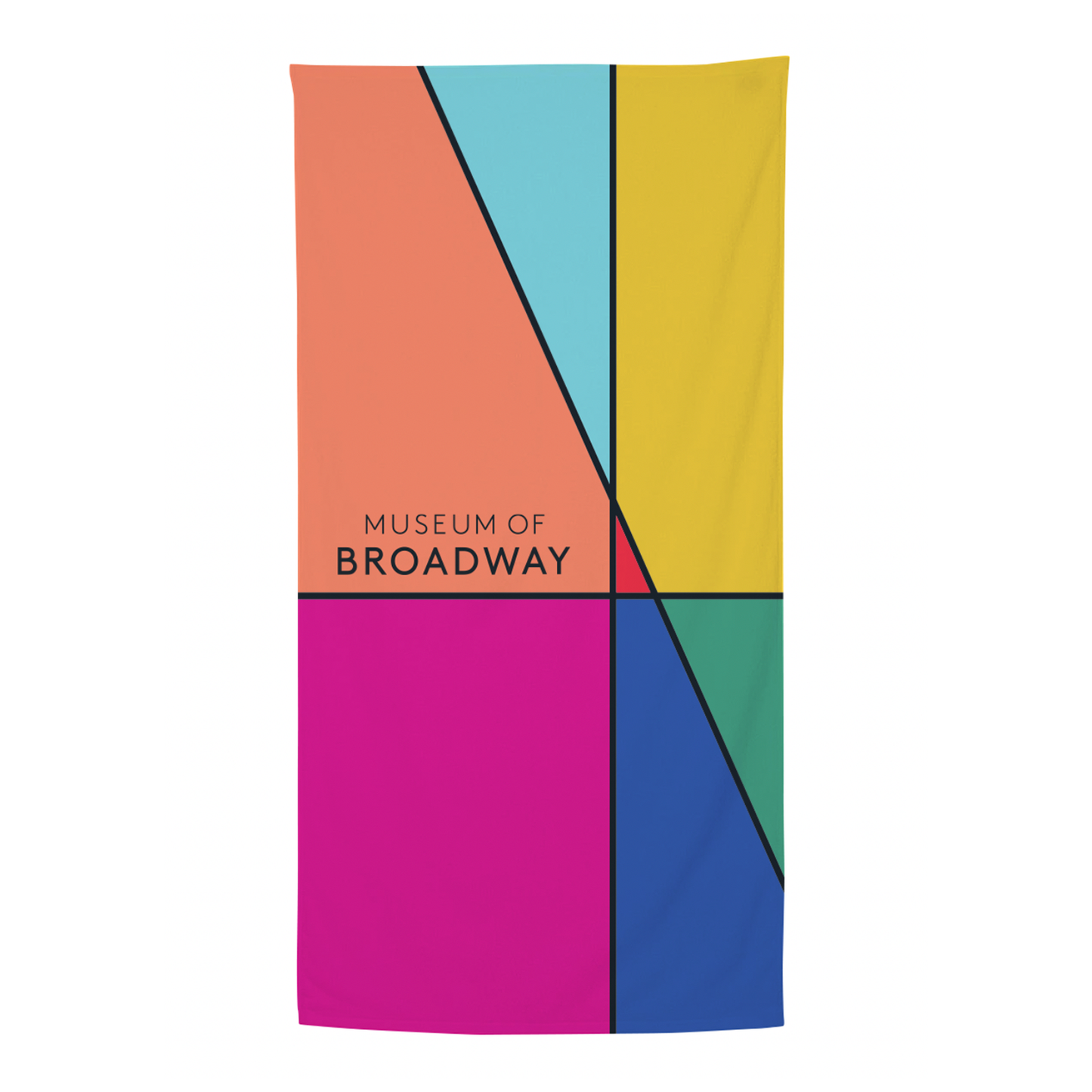 MUSEUM OF BROADWAY Mosaic Towel