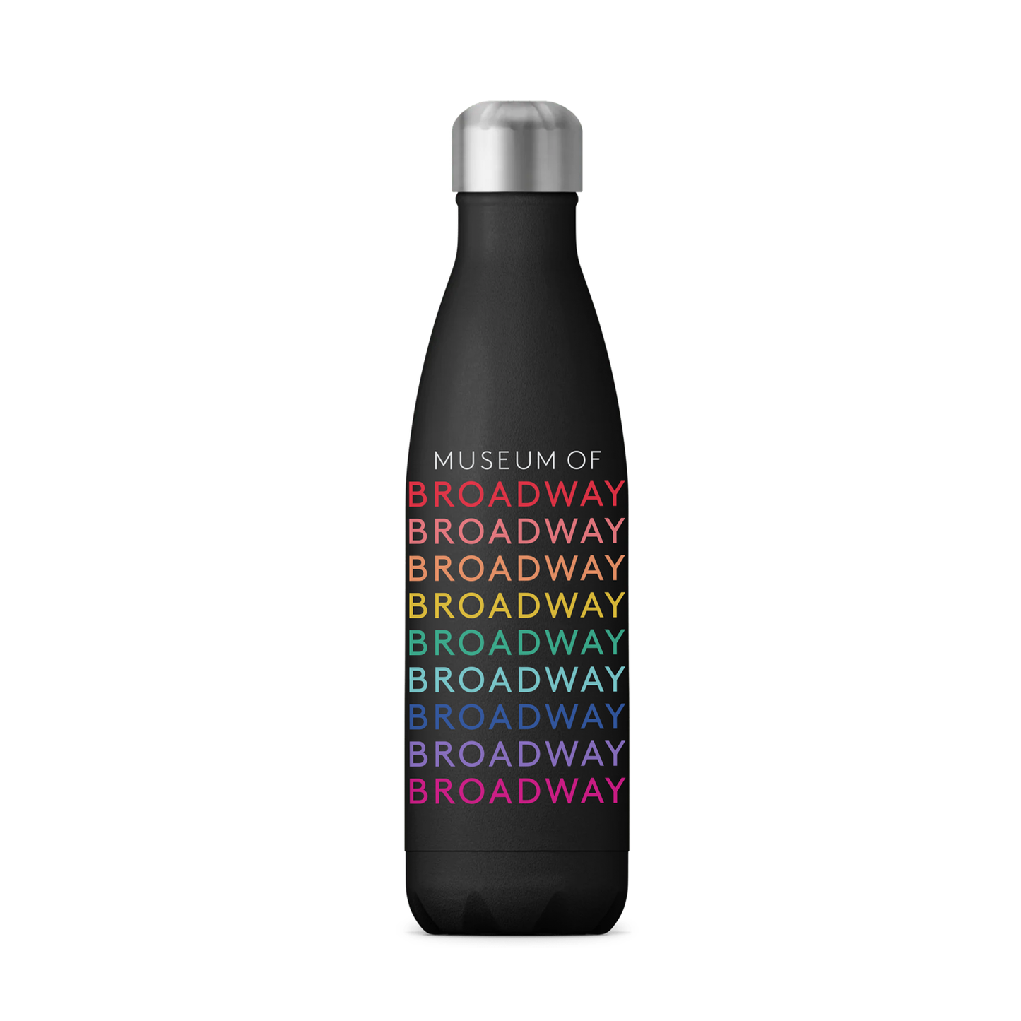 MUSEUM OF BROADWAY REPEAT RAINBOW WATER BOTTLE