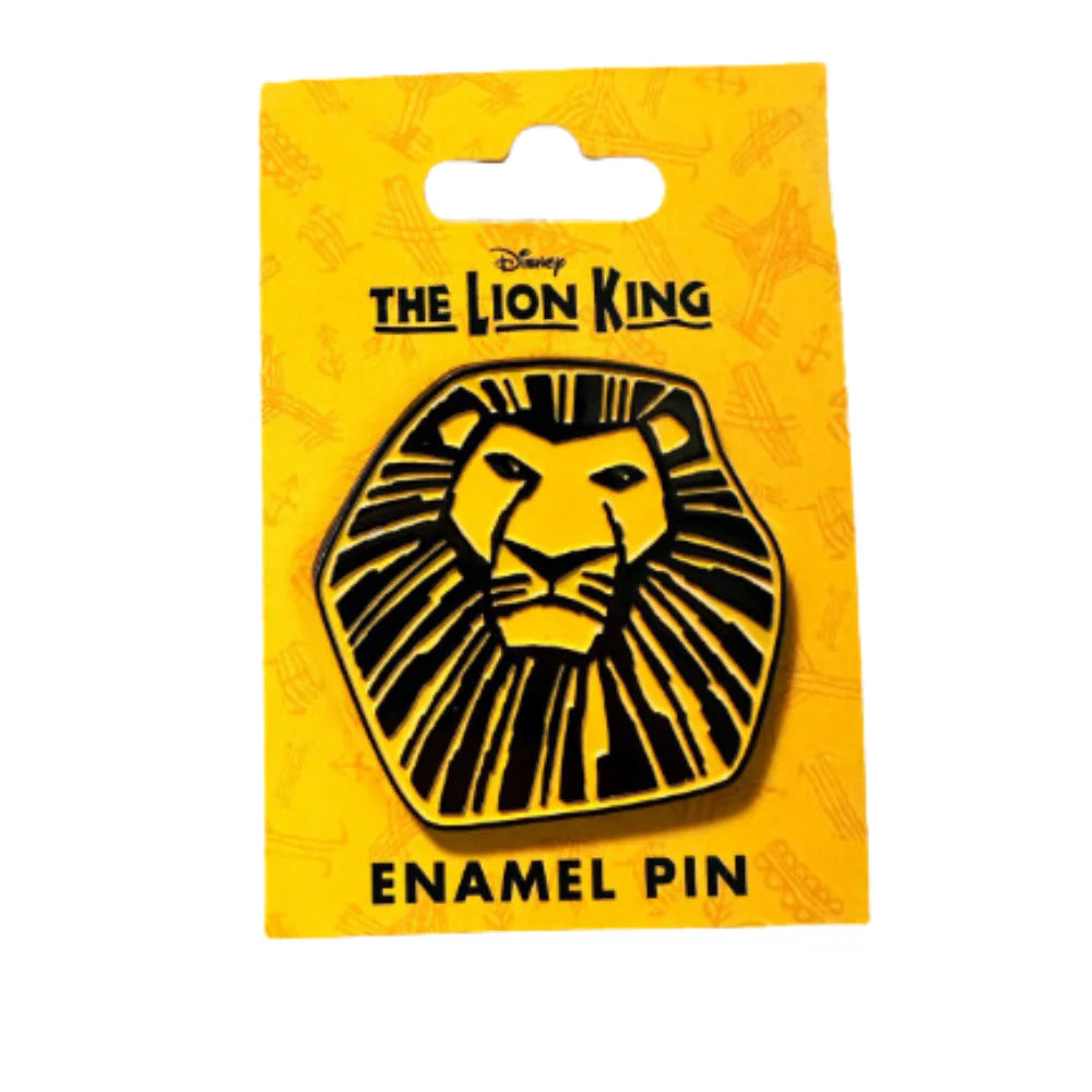 MUSEUM OF BROADWAY The Lion King Lion Head Enamel Pin