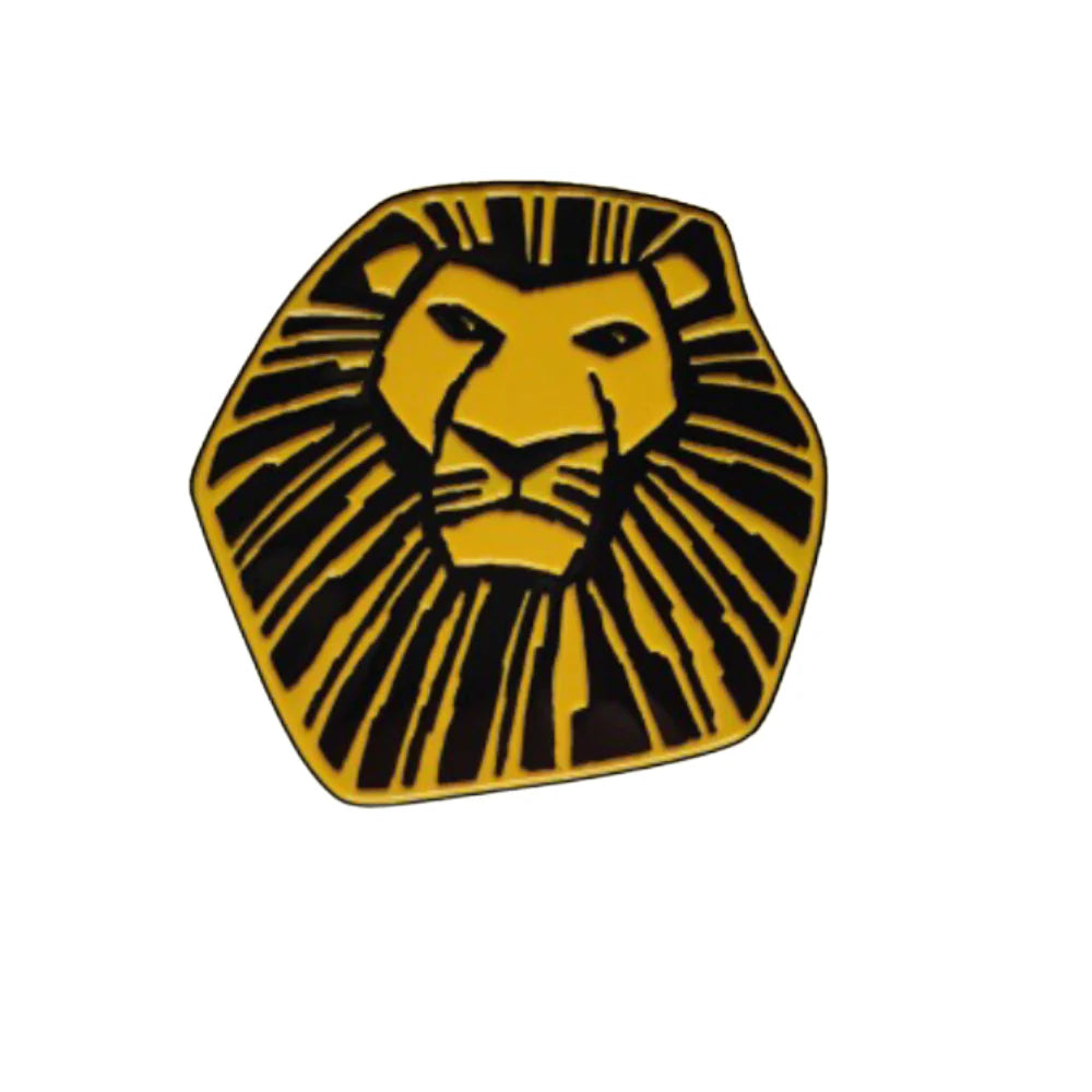 MUSEUM OF BROADWAY The Lion King Lion Head Enamel Pin