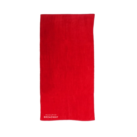 MUSEUM OF BROADWAY Red Towel