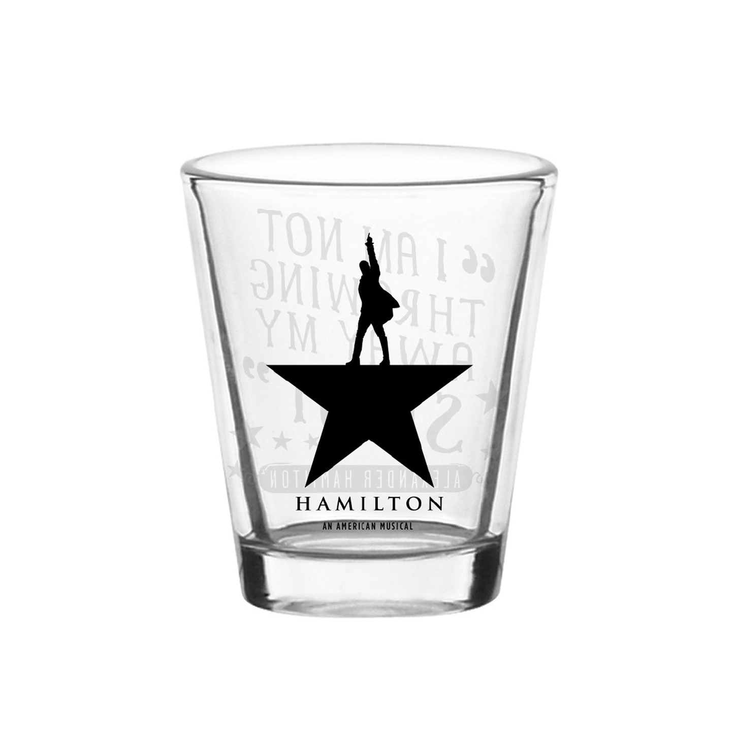 MUSEUM OF BROADWAY Hamilton Shot Glass