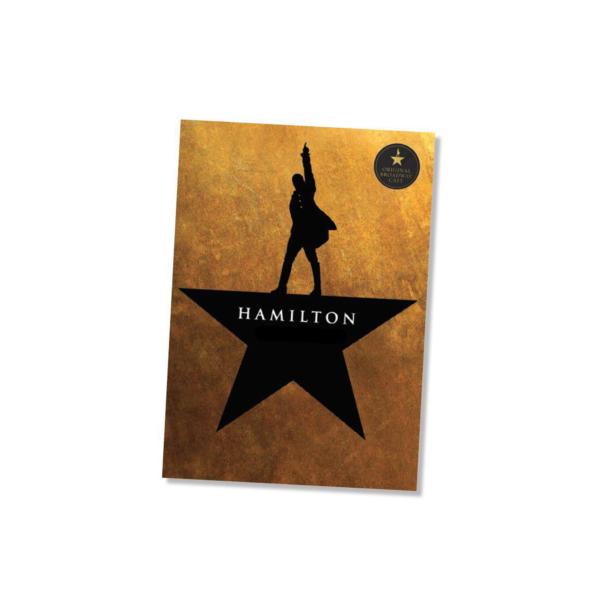 MUSEUM OF BROADWAY Hamilton Program Book – Museum Of Broadway