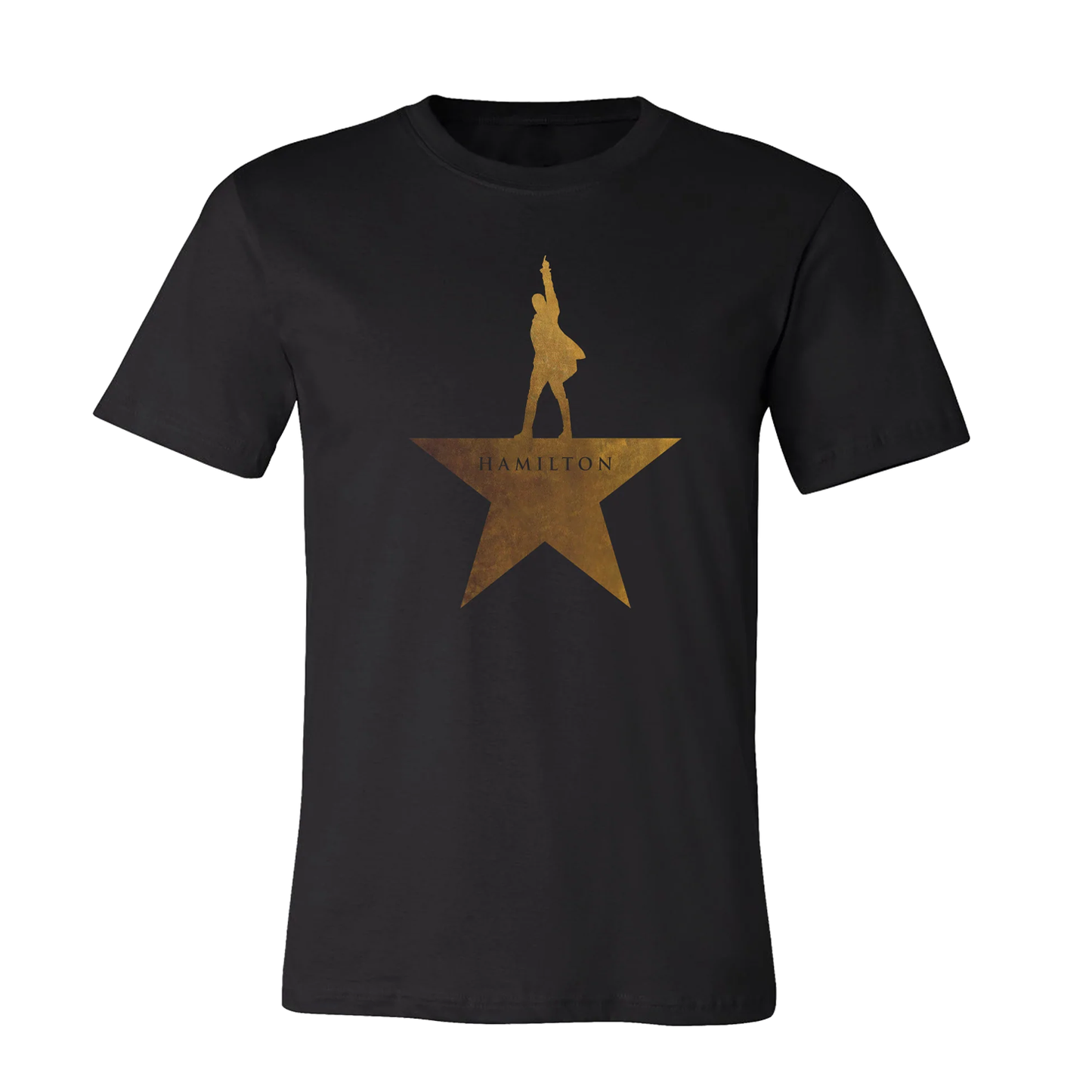 MUSEUM OF BROADWAY HAMILTON Gold Star Tee