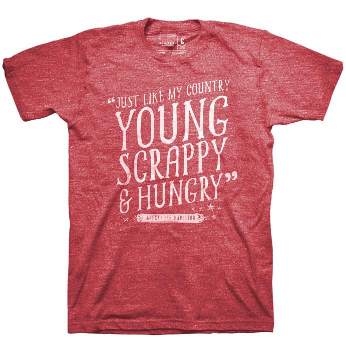 MUSEUM OF BROADWAY Hamilton Young & Scrappy Tee